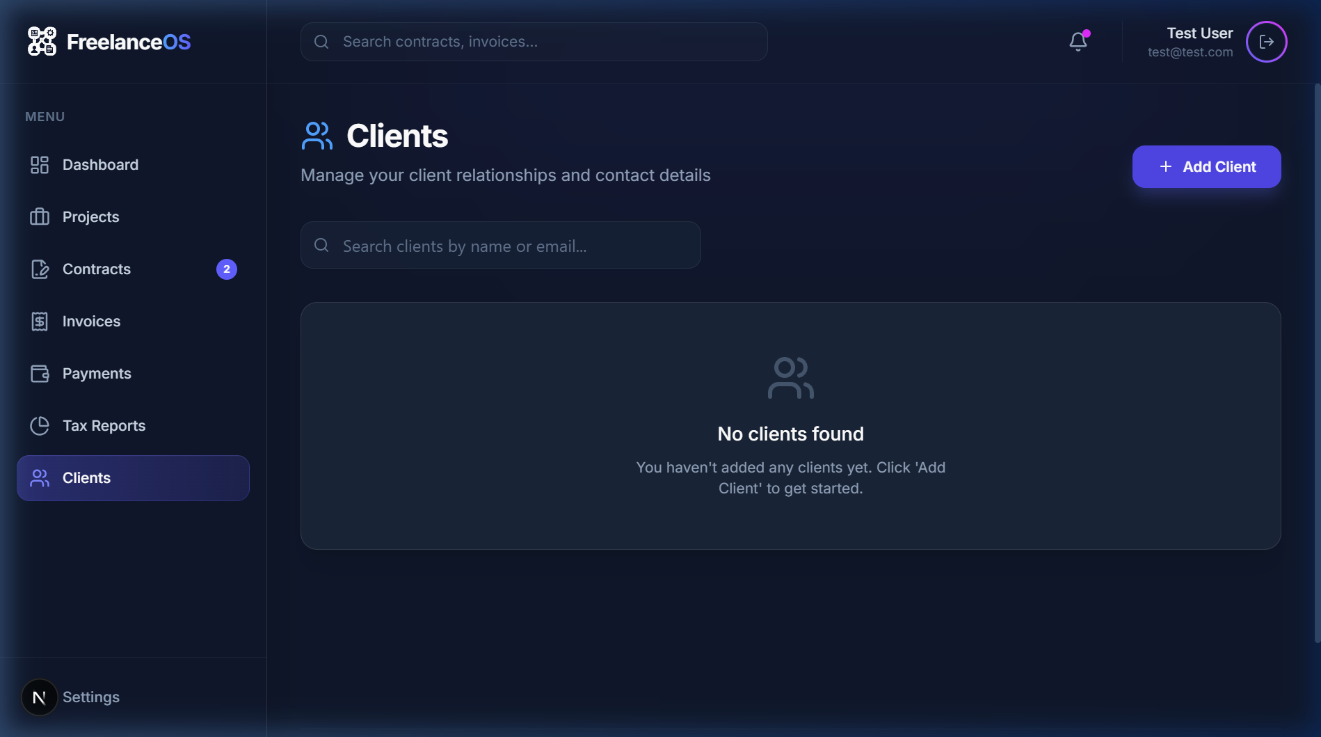 Step 01: Add a Client